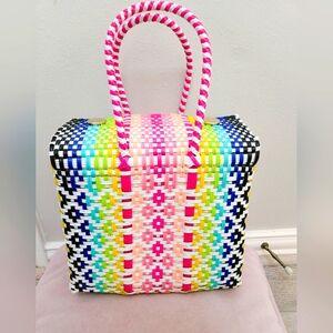 Hand woven mexican bag